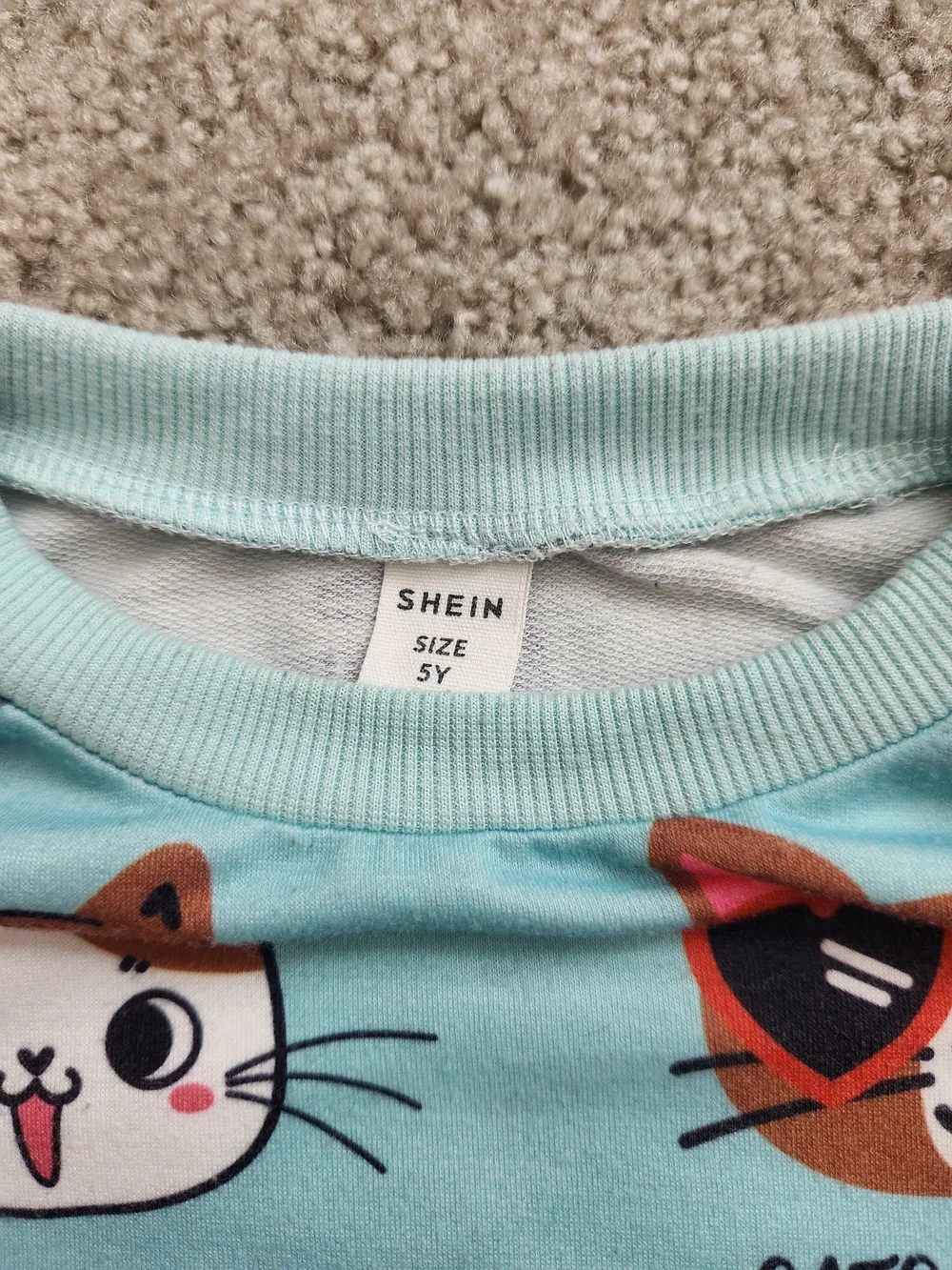 Girls 5T Miss Kitty Back To School Mix & Match Bundle | Cats, Denim | 4 Pieces